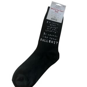 Black Novelty Socks